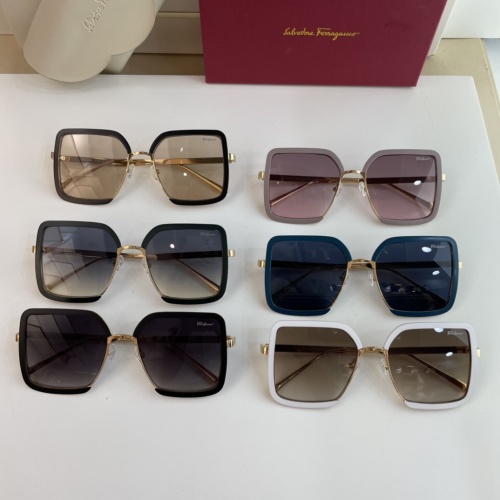 Replica Salvatore Ferragamo AAA Quality Sunglasses #997971 $56.00 USD for Wholesale