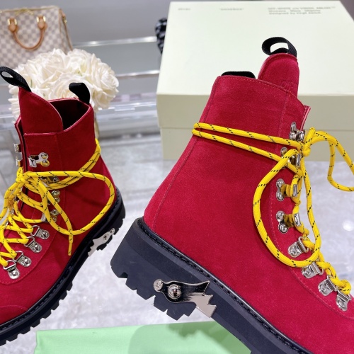 Replica Off-White Boots For Women #998031 $132.00 USD for Wholesale