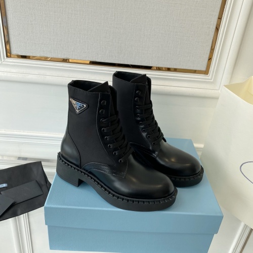 Replica Prada Boots For Women #998062 $98.00 USD for Wholesale