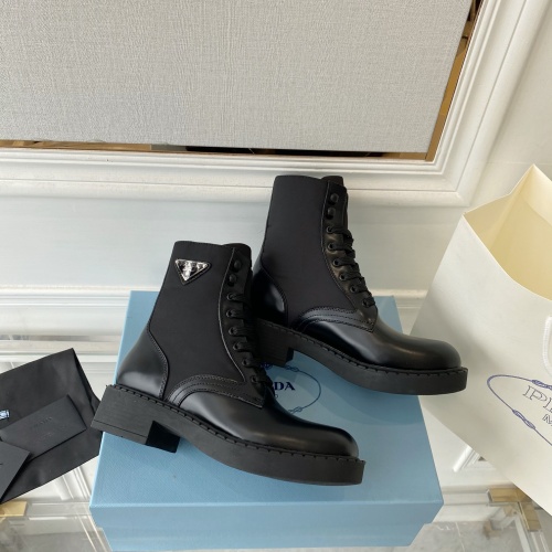 Replica Prada Boots For Women #998062 $98.00 USD for Wholesale