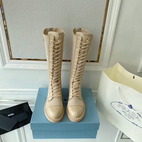 Replica Prada Boots For Women #998072 $115.00 USD for Wholesale