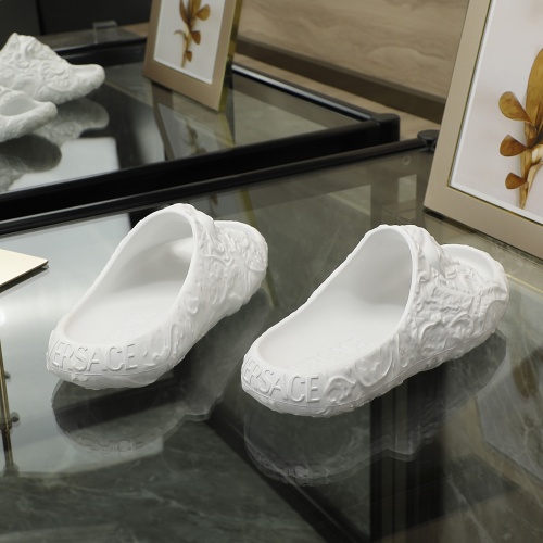 Replica Versace Slippers For Women #998156 $48.00 USD for Wholesale