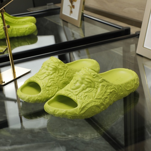Replica Versace Slippers For Women #998167 $48.00 USD for Wholesale