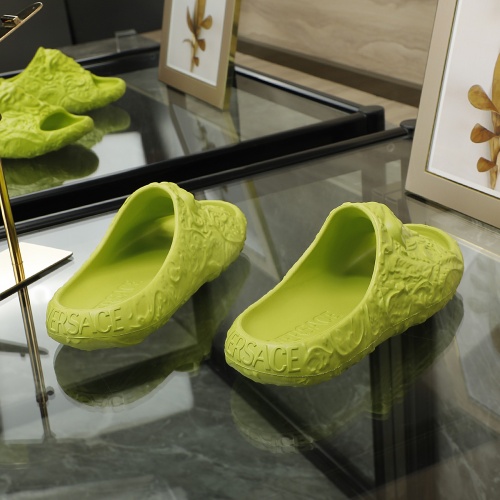 Replica Versace Slippers For Men #998168 $48.00 USD for Wholesale