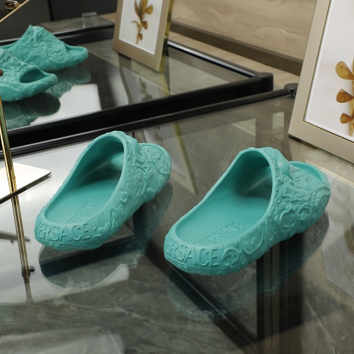 Replica Versace Slippers For Women #998174 $48.00 USD for Wholesale