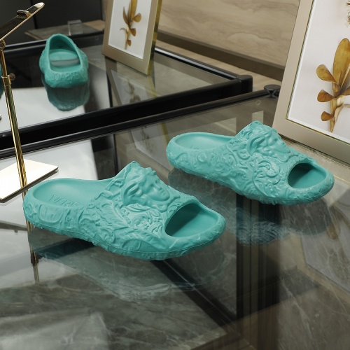 Replica Versace Slippers For Men #998175 $48.00 USD for Wholesale