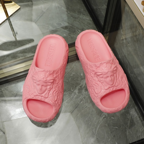 Replica Versace Slippers For Women #998176 $48.00 USD for Wholesale