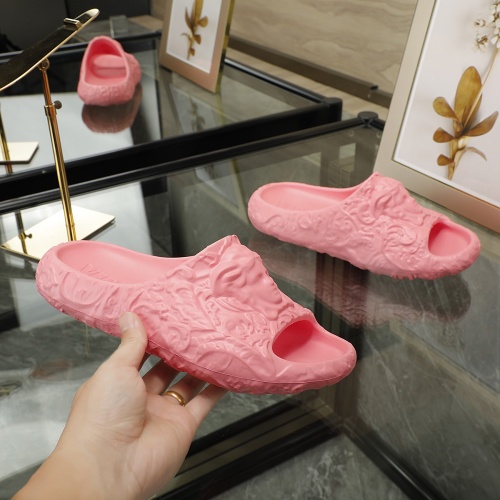 Replica Versace Slippers For Women #998176 $48.00 USD for Wholesale