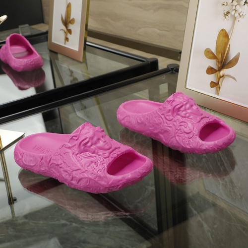 Replica Versace Slippers For Women #998178 $48.00 USD for Wholesale