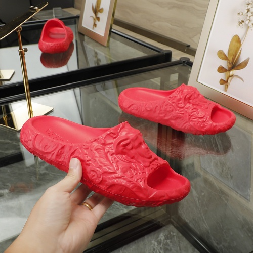 Replica Versace Slippers For Women #998180 $56.00 USD for Wholesale