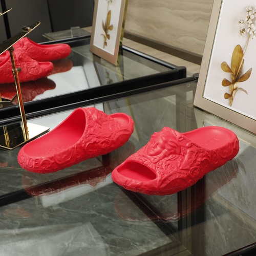 Replica Versace Slippers For Women #998180 $48.00 USD for Wholesale
