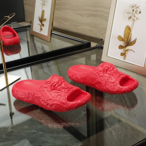 Replica Versace Slippers For Women #998180 $56.00 USD for Wholesale