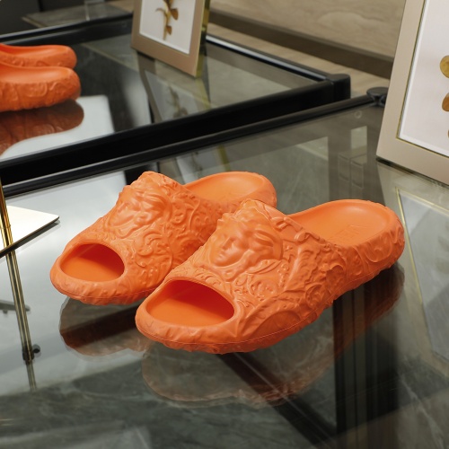 Replica Versace Slippers For Women #998188 $56.00 USD for Wholesale