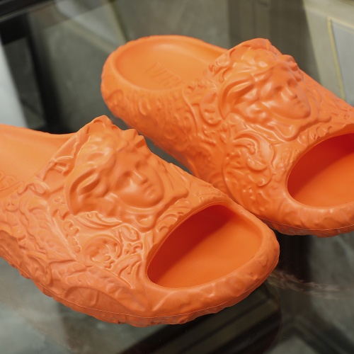 Replica Versace Slippers For Women #998188 $48.00 USD for Wholesale