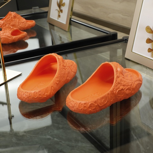 Replica Versace Slippers For Women #998188 $48.00 USD for Wholesale