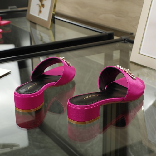 Replica Salvatore Ferragamo Slippers For Women #998246 $82.00 USD for Wholesale