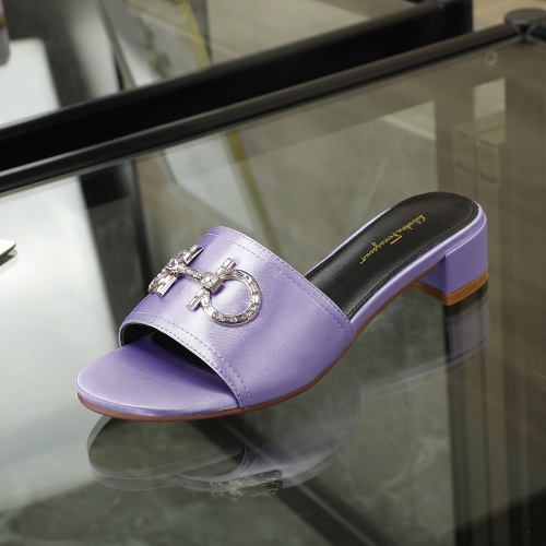 Replica Salvatore Ferragamo Slippers For Women #998248 $82.00 USD for Wholesale