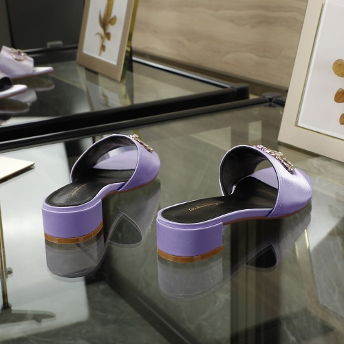 Replica Salvatore Ferragamo Slippers For Women #998248 $82.00 USD for Wholesale