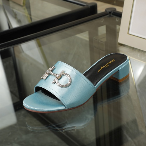Replica Salvatore Ferragamo Slippers For Women #998249 $82.00 USD for Wholesale