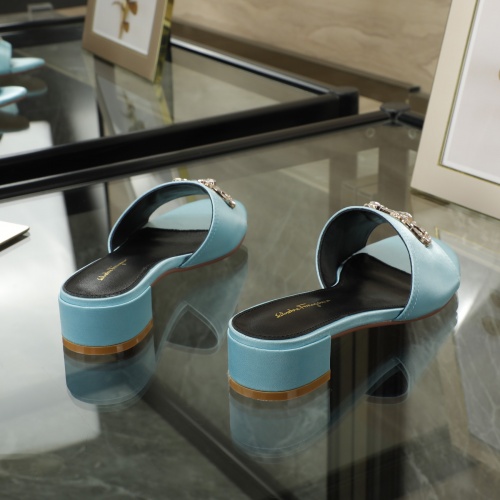 Replica Salvatore Ferragamo Slippers For Women #998249 $82.00 USD for Wholesale