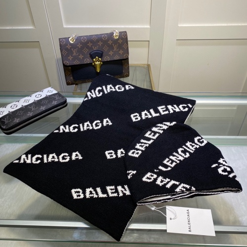 Replica Balenciaga Woolen Hat & Scarf #998415 $52.00 USD for Wholesale