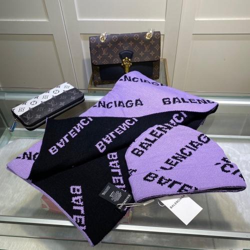 Balenciaga Woolen Hat &amp; Scarf #998417 $52.00 USD, Wholesale Replica Balenciaga Caps