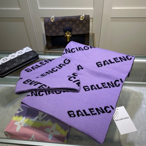 Replica Balenciaga Woolen Hat & Scarf #998417 $52.00 USD for Wholesale