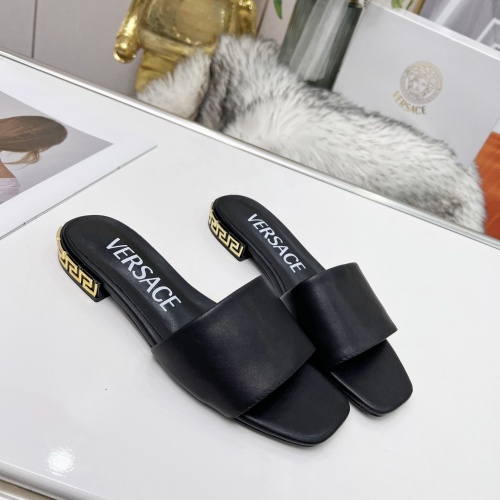 Replica Versace Slippers For Women #998531 $64.00 USD for Wholesale
