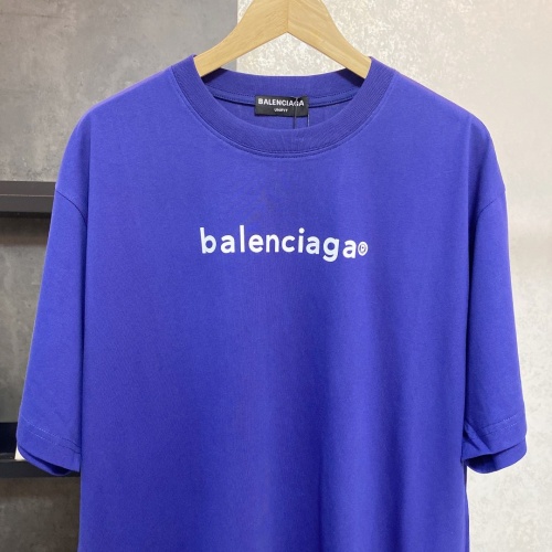 Replica Balenciaga T-Shirts Short Sleeved For Unisex #998544 $38.00 USD for Wholesale