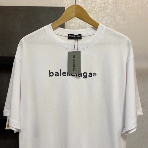 Replica Balenciaga T-Shirts Short Sleeved For Unisex #998545 $38.00 USD for Wholesale