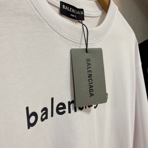 Replica Balenciaga T-Shirts Short Sleeved For Unisex #998545 $38.00 USD for Wholesale