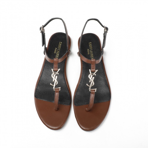 Replica Yves Saint Laurent YSL Sandal For Women #998582 $76.00 USD for Wholesale