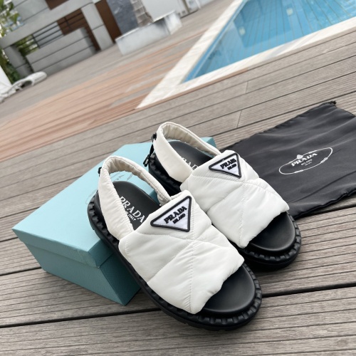 Replica Prada Sandal For Women #998595 $85.00 USD for Wholesale
