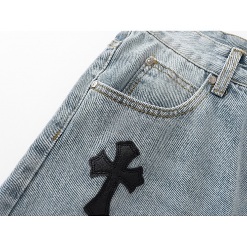 Replica Chrome Hearts Jeans For Men #998650 $42.00 USD for Wholesale