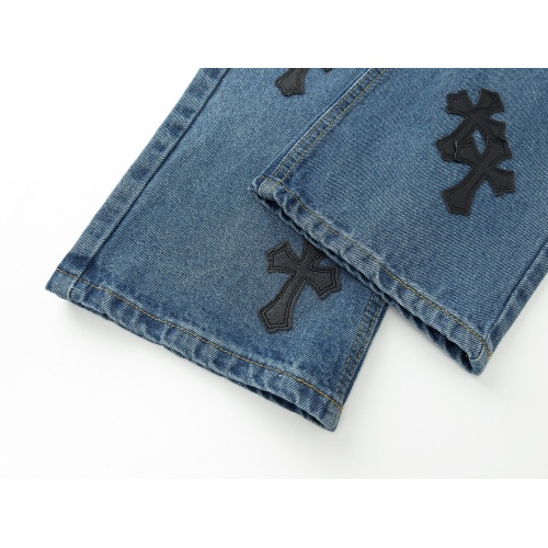 Replica Chrome Hearts Jeans For Men #998652 $48.00 USD for Wholesale