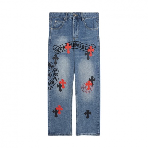 Chrome Hearts Jeans For Men #998660