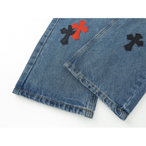 Replica Chrome Hearts Jeans For Men #998660 $56.00 USD for Wholesale