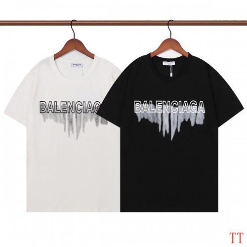 Replica Balenciaga T-Shirts Short Sleeved For Unisex #998749 $27.00 USD for Wholesale