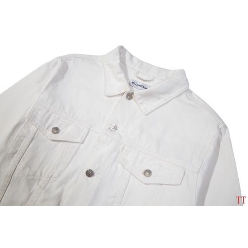 Replica Balenciaga Jackets Long Sleeved For Men #998863 $68.00 USD for Wholesale