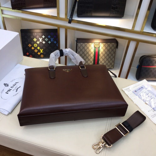 Replica Prada AAA Man Handbags #998898 $160.00 USD for Wholesale