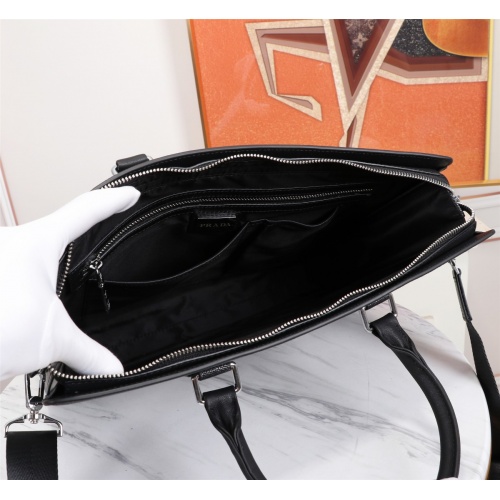 Replica Prada AAA Man Handbags #998901 $158.00 USD for Wholesale