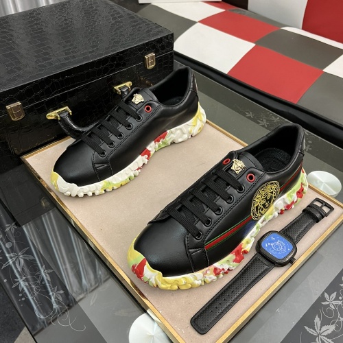 Replica Versace Casual Shoes For Men #998942 $72.00 USD for Wholesale
