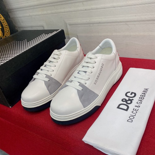 Replica Dsquared Casual Shoes For Men #999183 $82.00 USD for Wholesale
