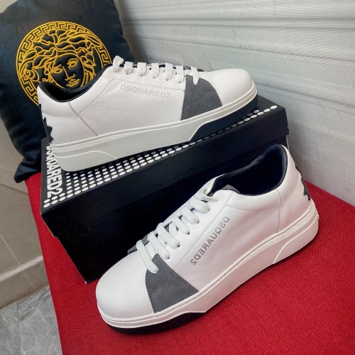 Replica Dsquared Casual Shoes For Men #999184 $82.00 USD for Wholesale