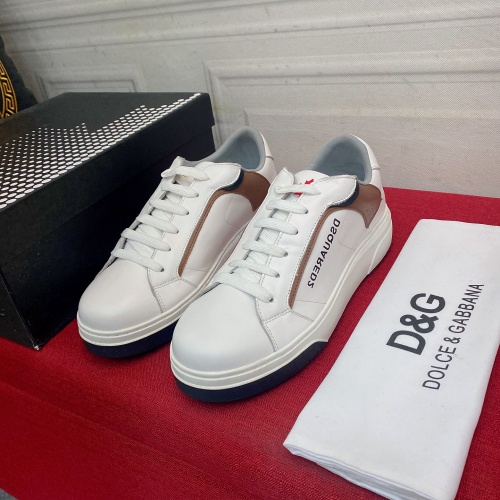 Replica Dsquared Casual Shoes For Men #999187 $82.00 USD for Wholesale