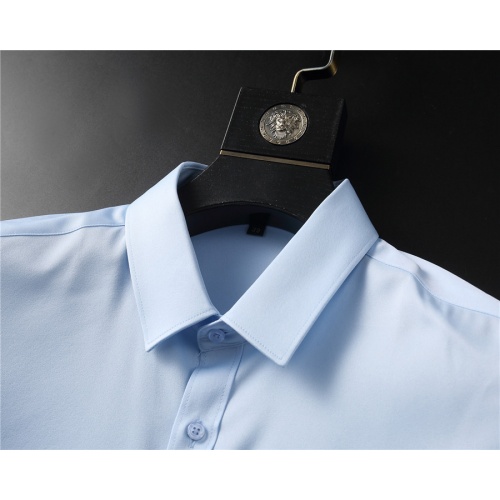 Replica Prada Shirts Long Sleeved For Men #999496 $45.00 USD for Wholesale