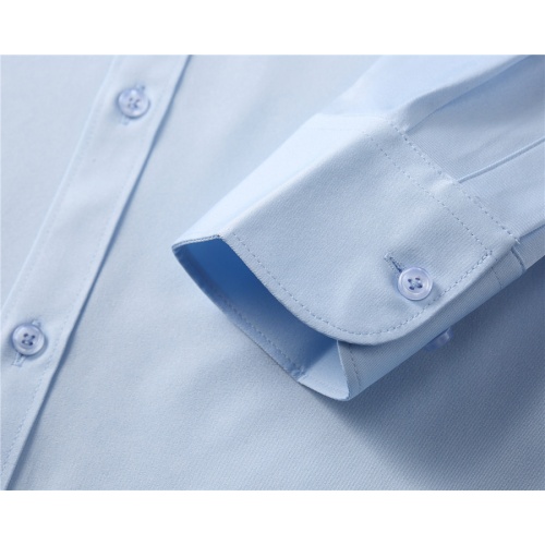 Replica Prada Shirts Long Sleeved For Men #999496 $45.00 USD for Wholesale