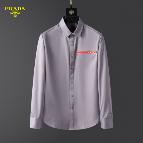 Prada Shirts Long Sleeved For Men #999498