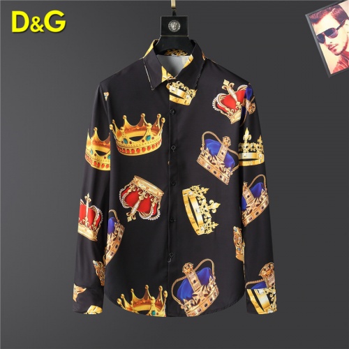 Dolce & Gabbana D&G Shirts Long Sleeved For Men #999507