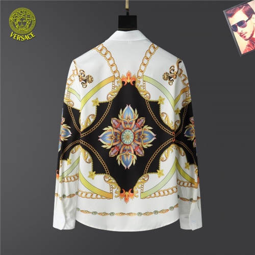 Replica Versace Shirts Long Sleeved For Men #999511 $45.00 USD for Wholesale